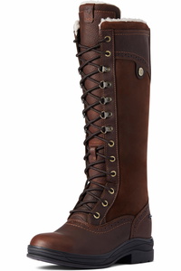 Ariat Womens Wythburn H20 Tall Country Boot 10038286 - Dark Brown